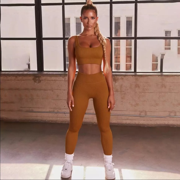 Unlisted Pants - Carmel Seamless Workout Set